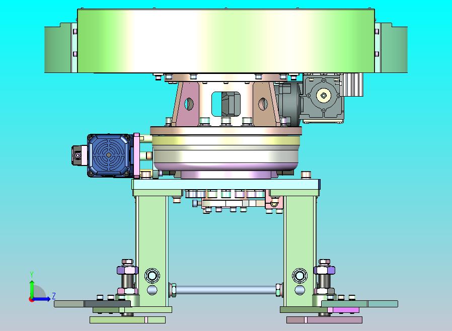 伺服驱动精密旋转工作台