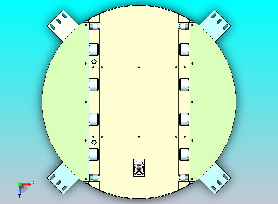 伺服驱动精密旋转工作台