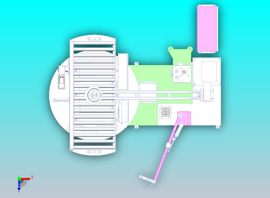 工业托盘自动缠绕包装机