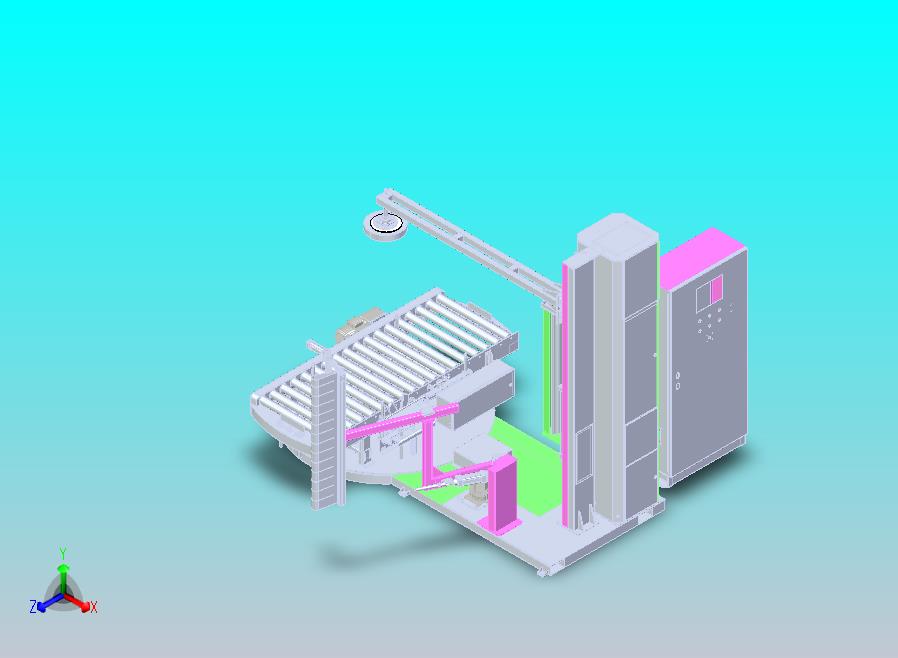 工业托盘自动缠绕包装机