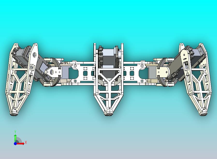 仿生六足机器人