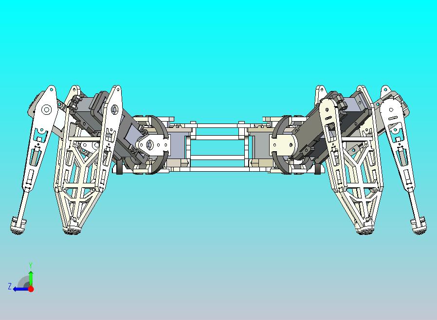 仿生六足机器人