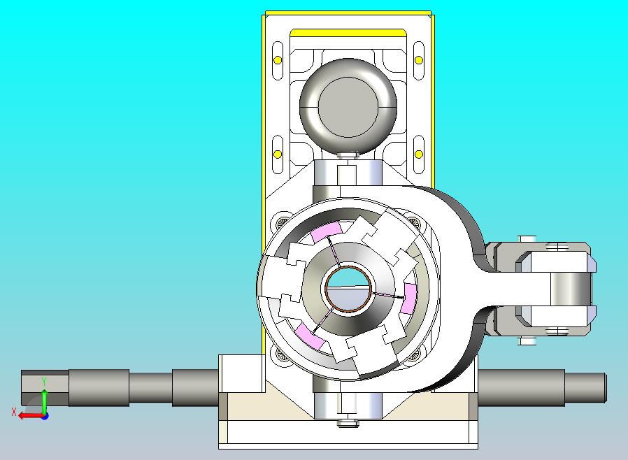 圆管卡盘自动送料