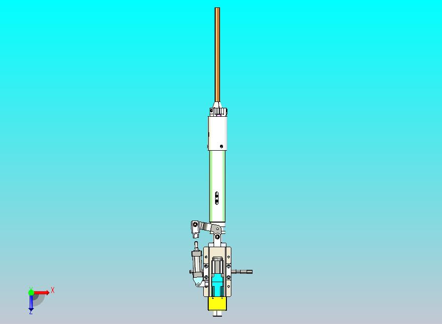 圆管卡盘自动送料