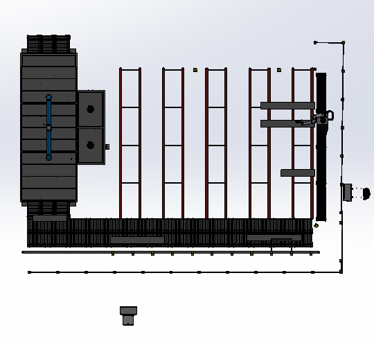 机器人金属标签传送装配线