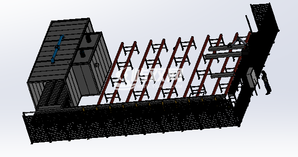 机器人金属标签传送装配线