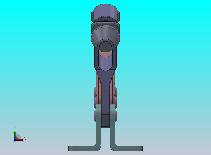 翻转夹 – M4 安装孔