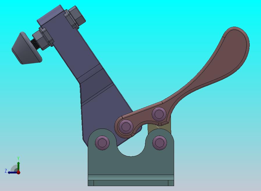 翻转夹 – M4 安装孔