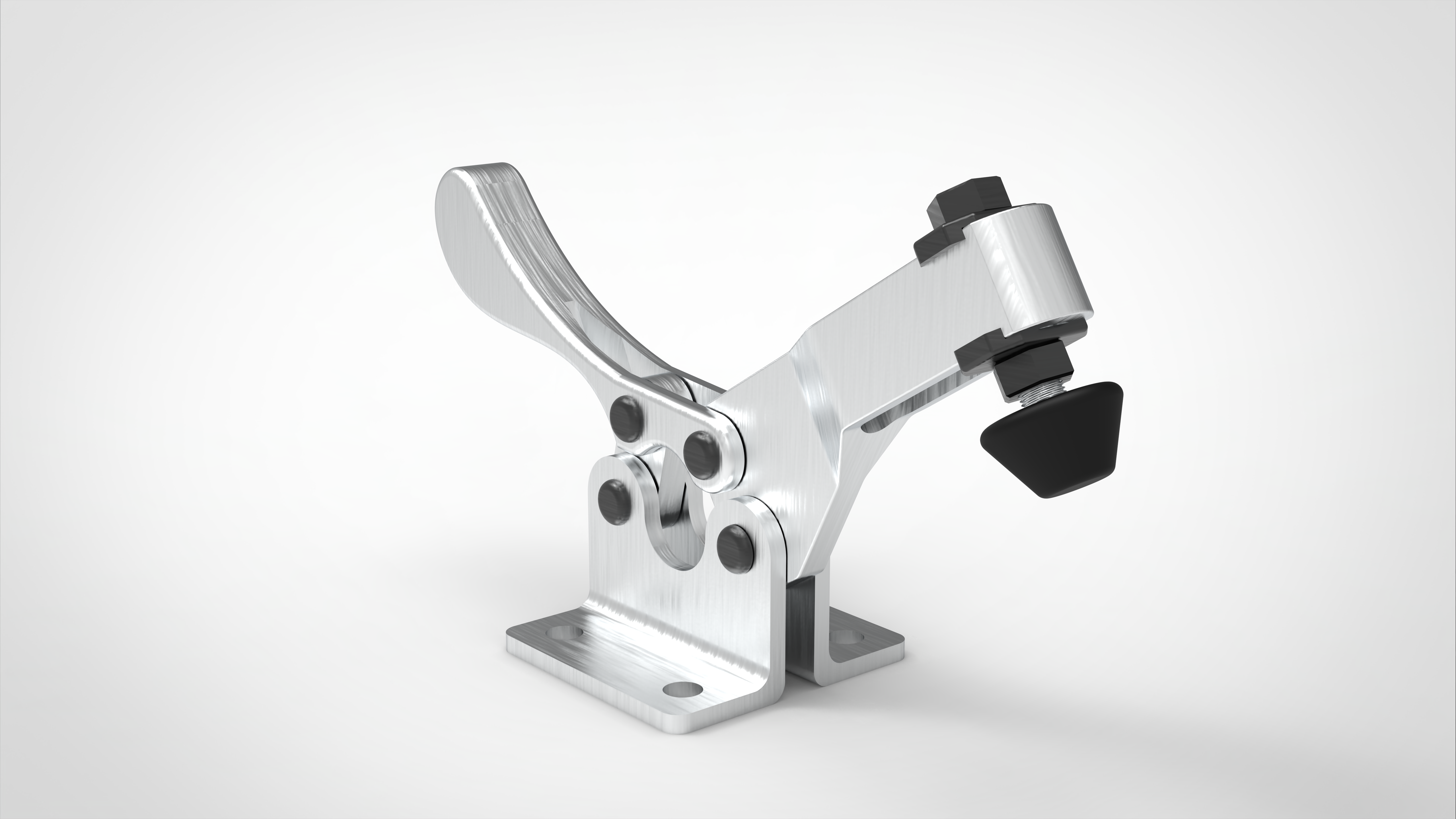 翻转夹 – M4 安装孔