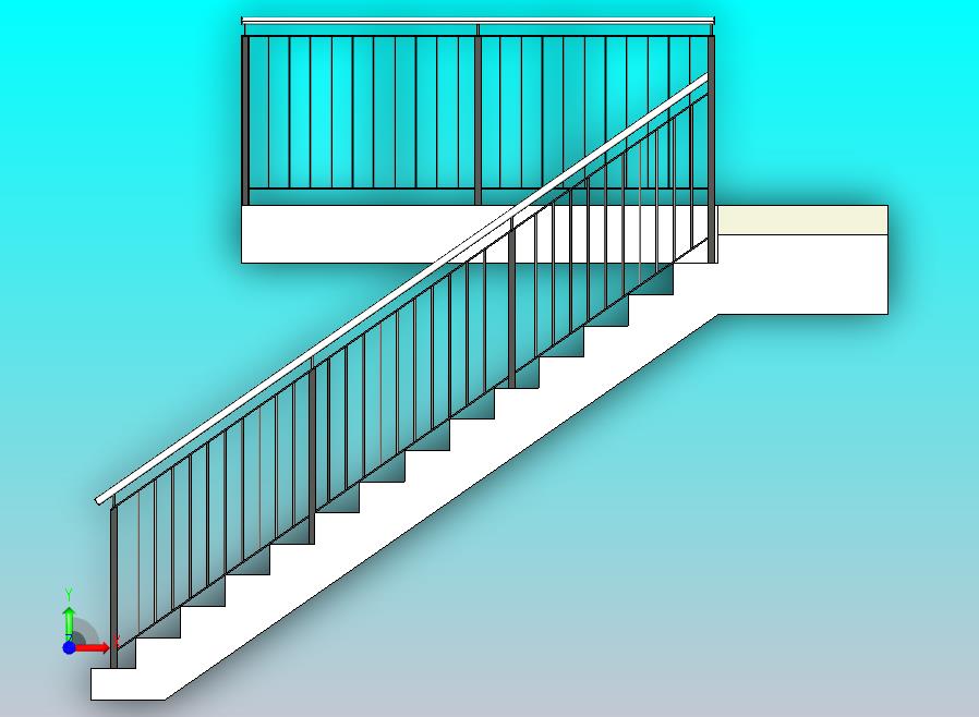 巴兰达栏杆楼梯