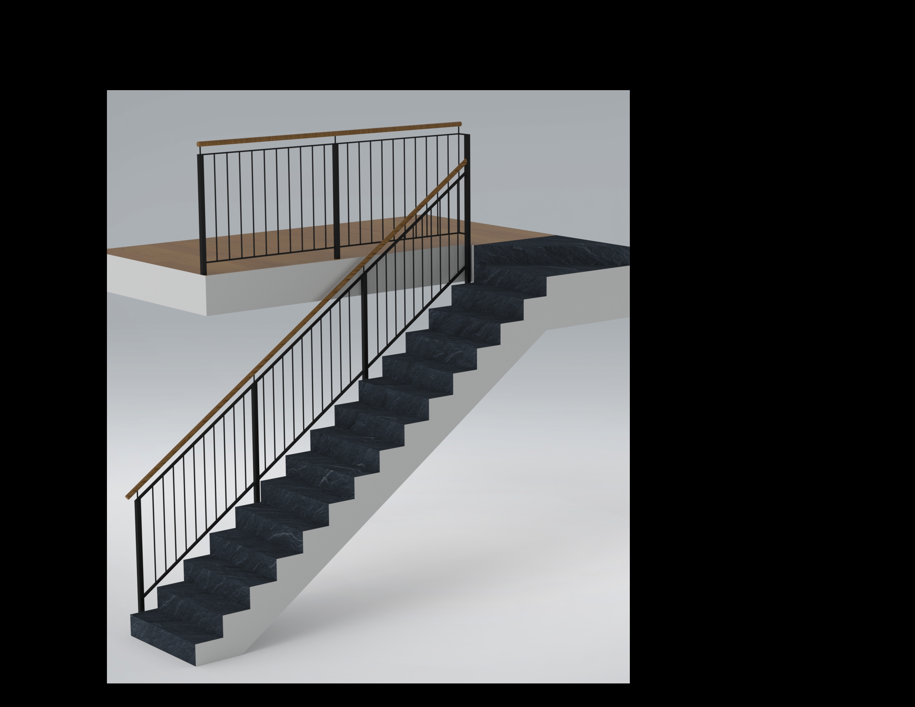 巴兰达栏杆楼梯