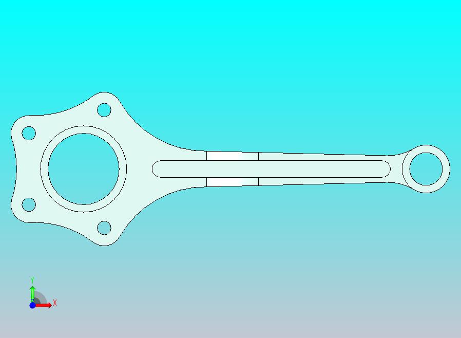 星形发动机总成