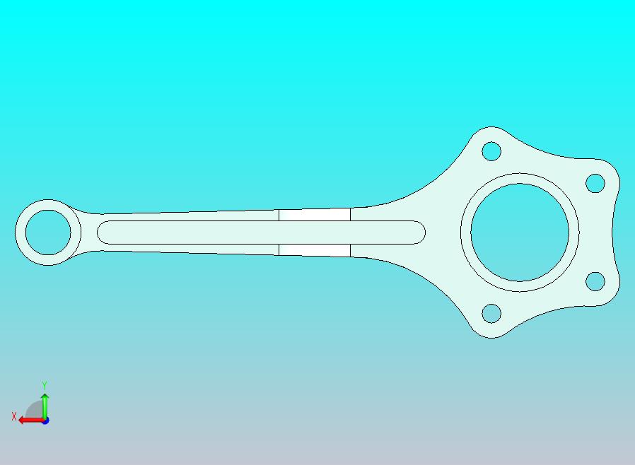 星形发动机总成