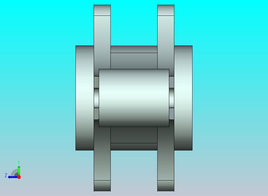星形发动机总成