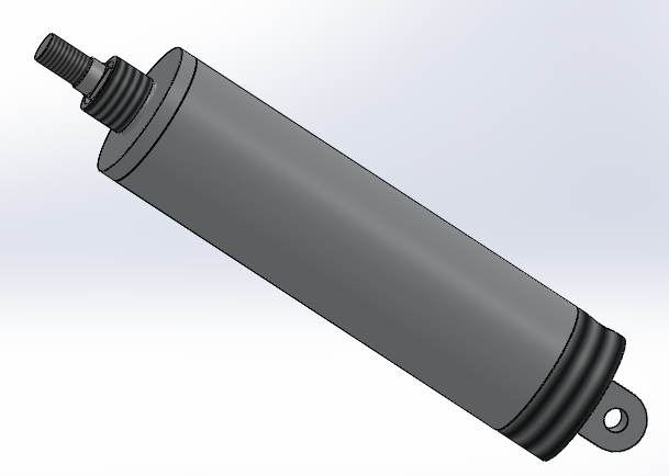 圆形气缸（单作用）（带方形杆）32x（9.5x9.5）x32mm