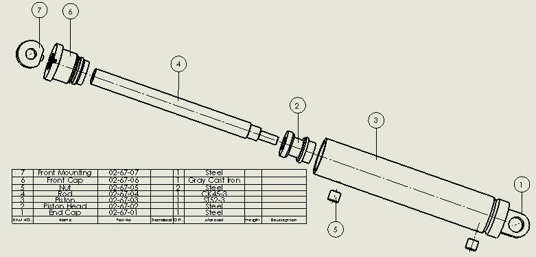 双作用液压缸 (3)