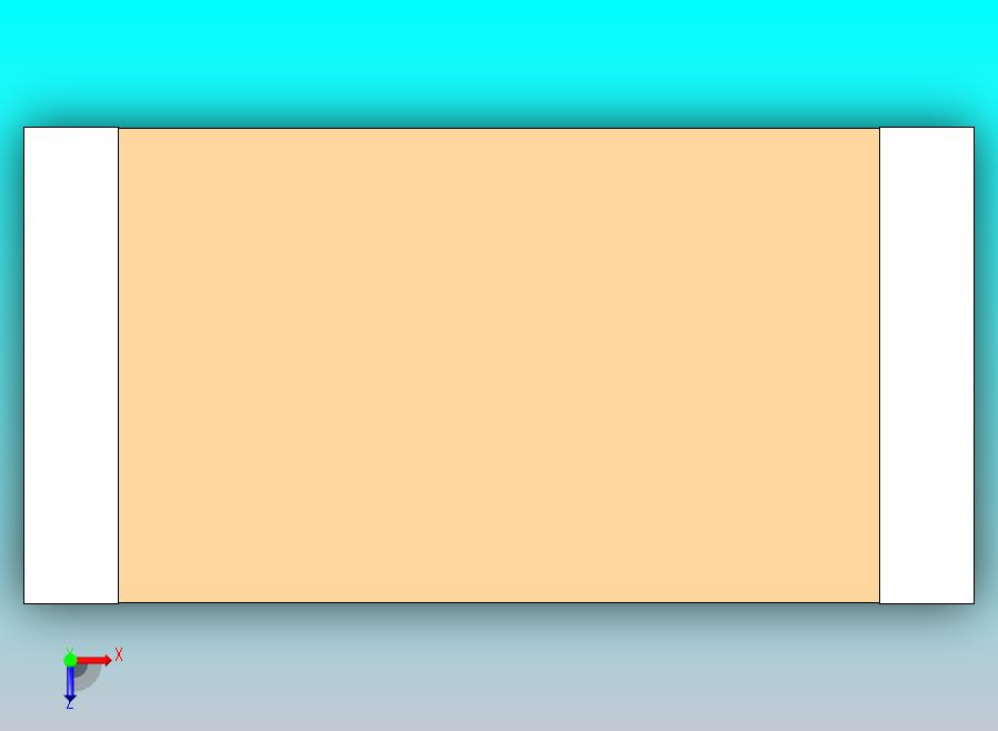 TDK多层陶瓷片式电容器的3D模型。c1005-1.snapshot.1
