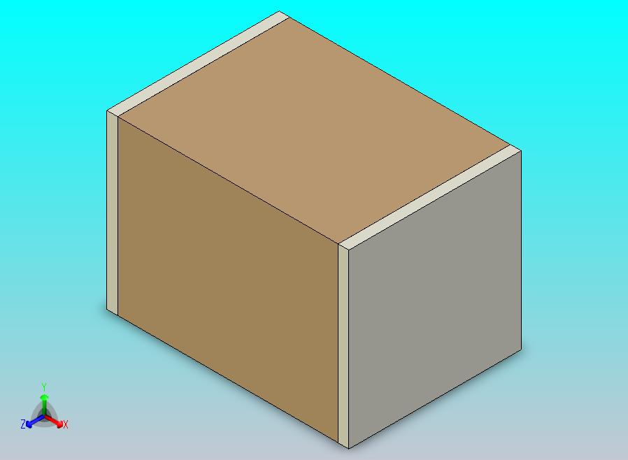 TDK多层陶瓷片式电容器的3D模型。c4532-1.snapshot.1