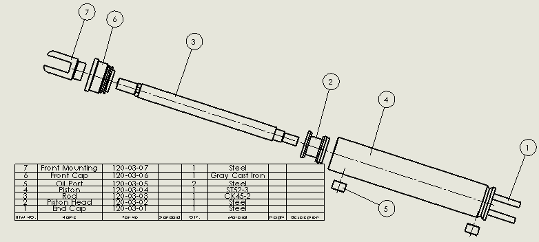 双作用液压缸 (1)