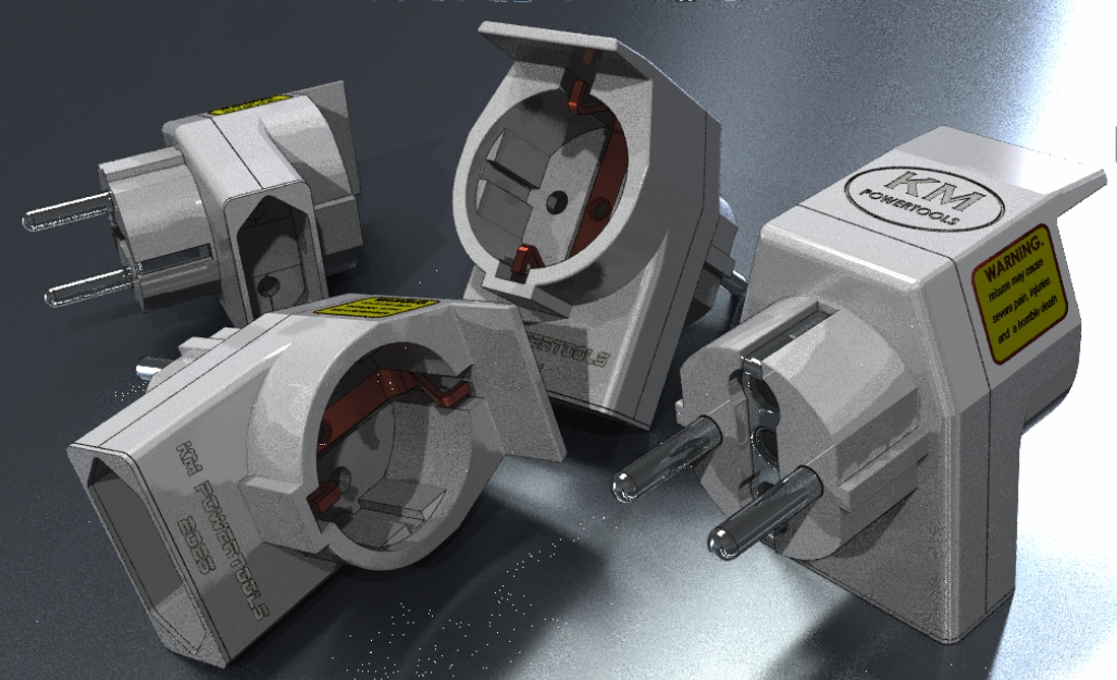 电源适配器插头