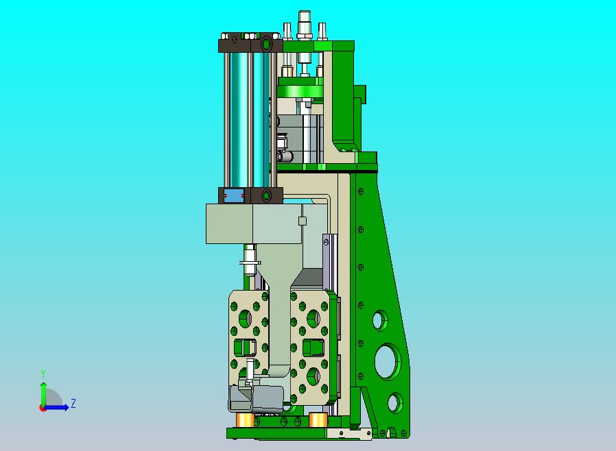 插件机压装机构