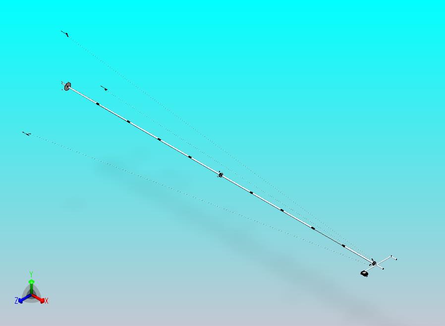 10米增高天线支架