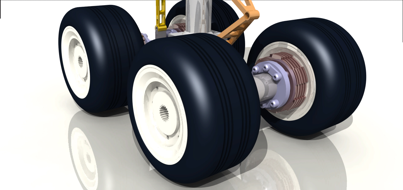 多转向架起落架