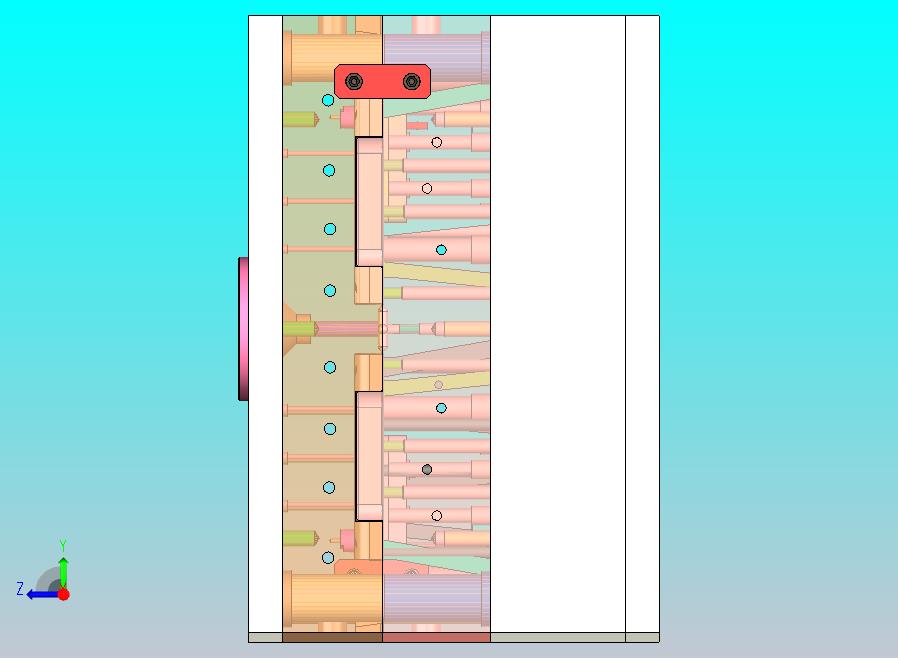 抽屉面板模具设计