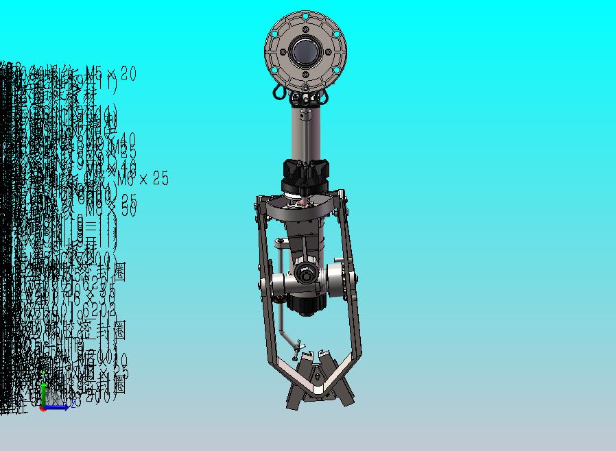 垂直式摇臂喷枪，360度可旋转