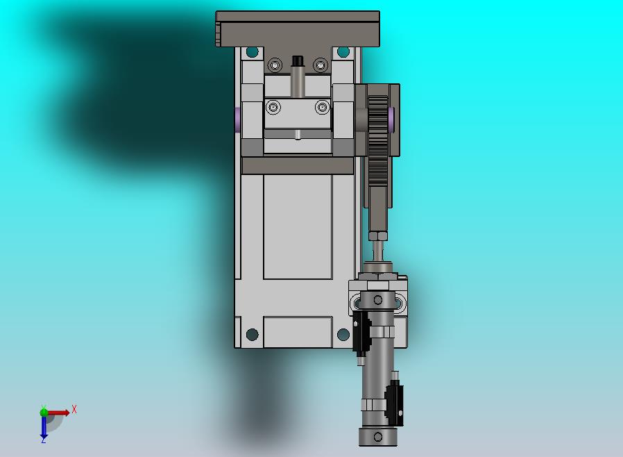 基于齿轮齿条的产品换向机构