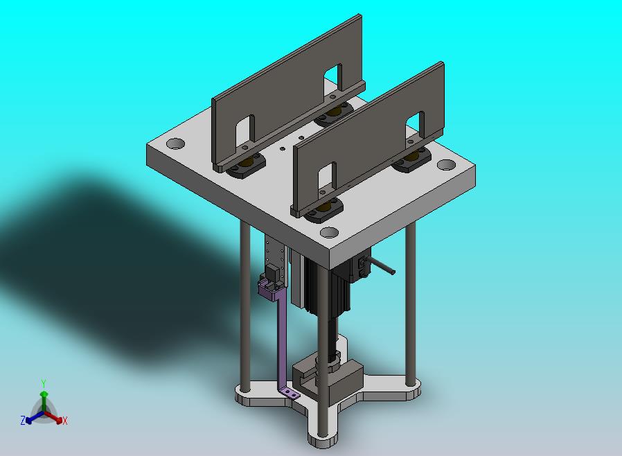 基于电动缸的顶升机构