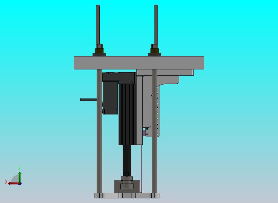 基于电动缸的顶升机构