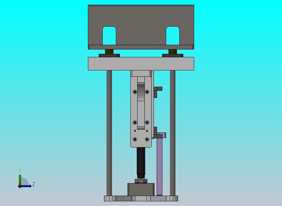 基于电动缸的顶升机构