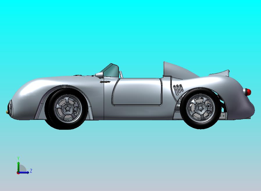 极速敞篷跑车模型