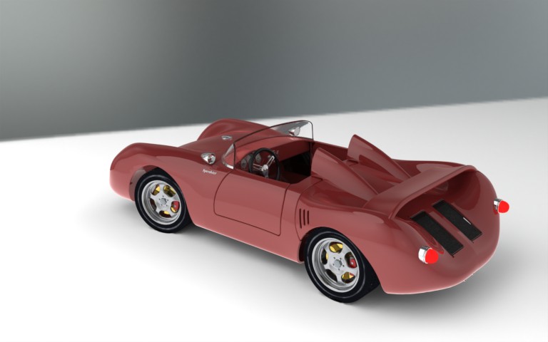 极速敞篷跑车模型