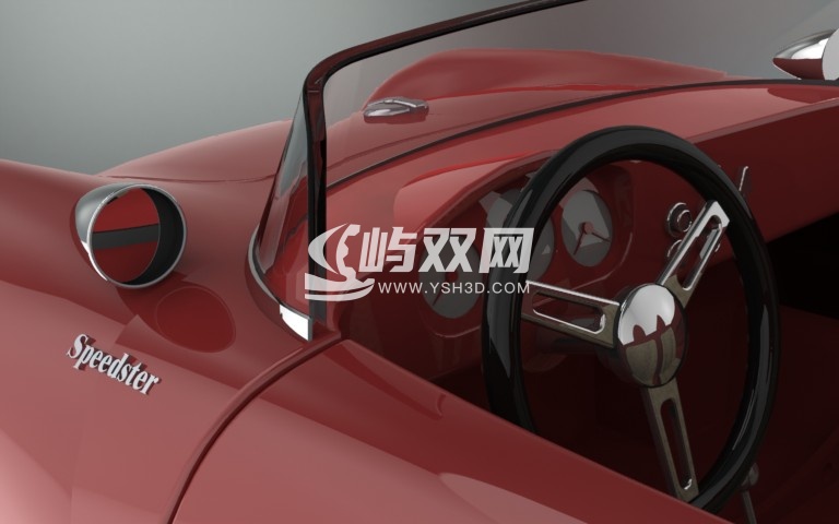 极速敞篷跑车模型