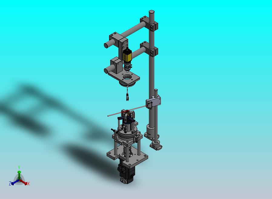 基于视觉的角度调整机构