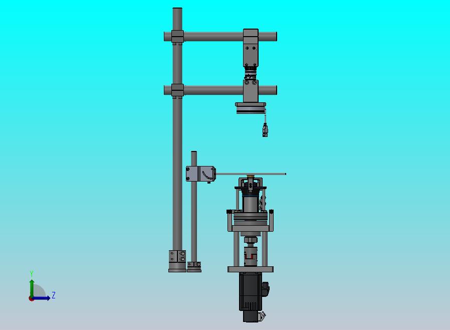 基于视觉的角度调整机构