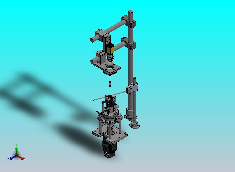 基于视觉的角度调整机构