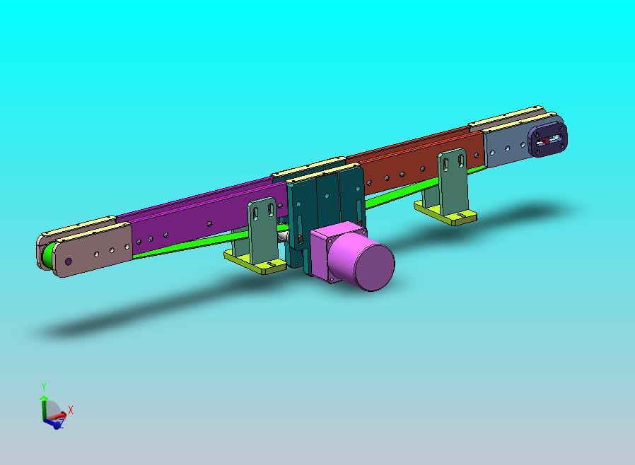 门锁输送皮带流水线