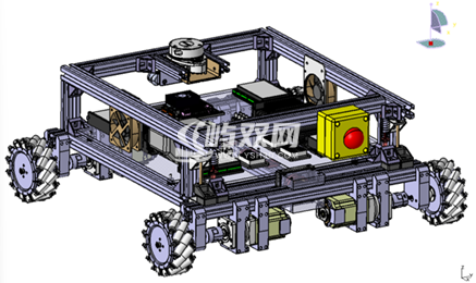 麦轮全向移动机器人