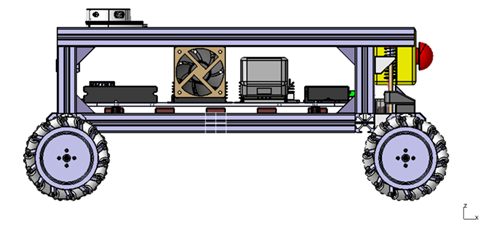 麦轮全向移动机器人