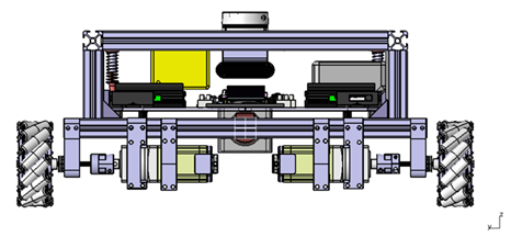 麦轮全向移动机器人