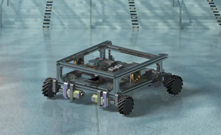 麦轮全向移动机器人