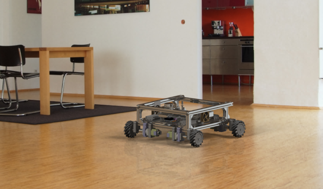 麦轮全向移动机器人