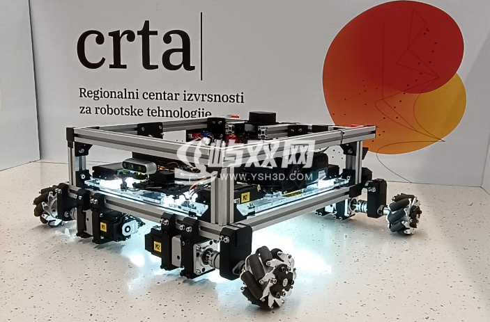 麦轮全向移动机器人