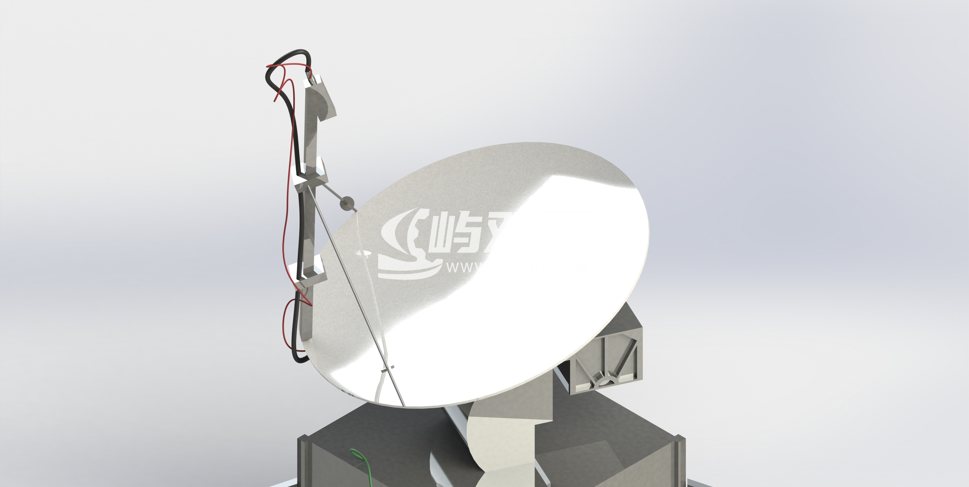 卫星追踪地面站简易模型