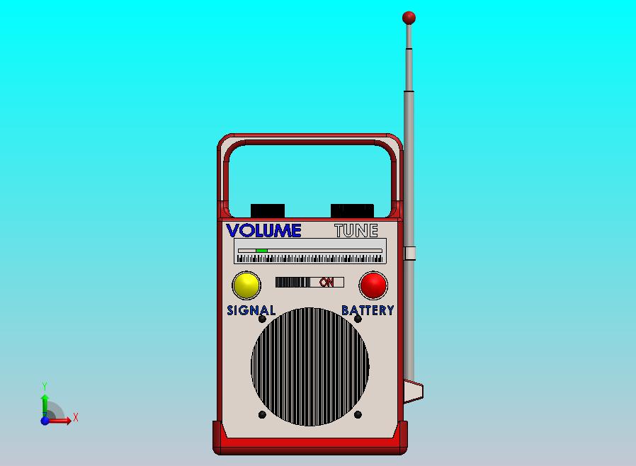 应急无线电模型图