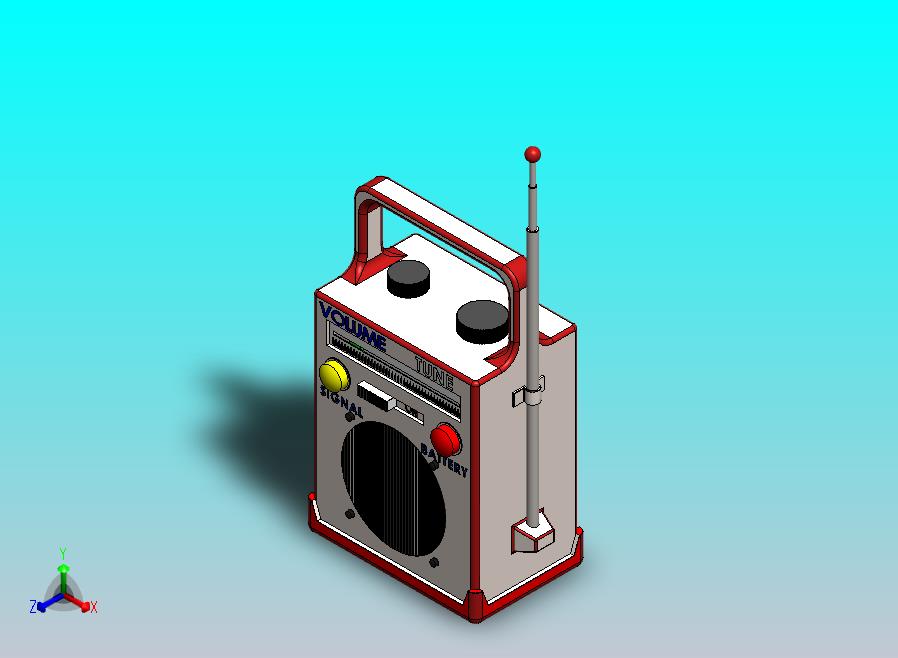 应急无线电模型图