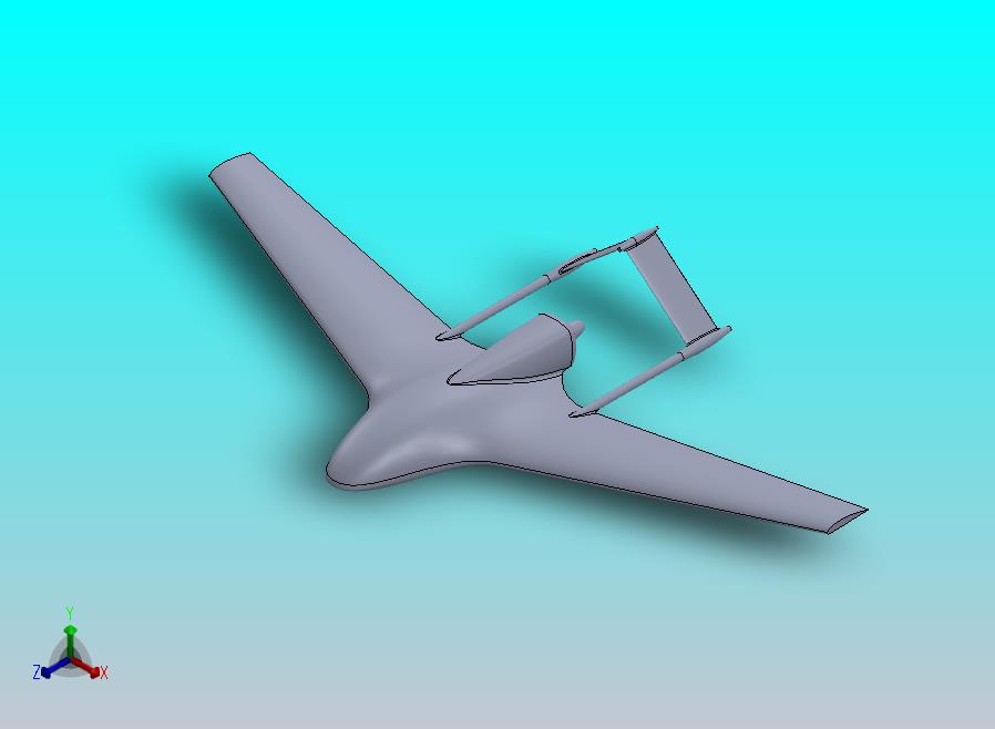 无人机简易造型